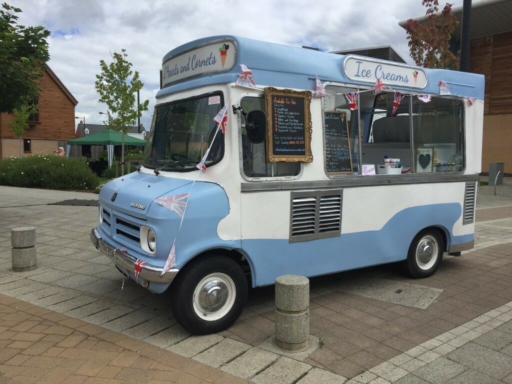 bedford cf ice cream van for sale